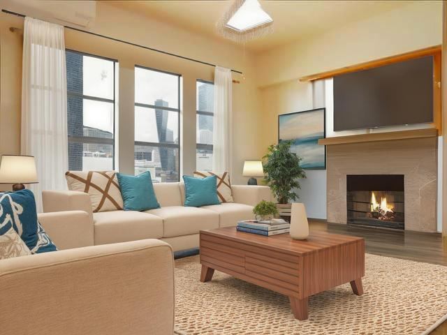 居室・リビング　※ＣＧ加工のため家具は現地になく、賃料に含まれません