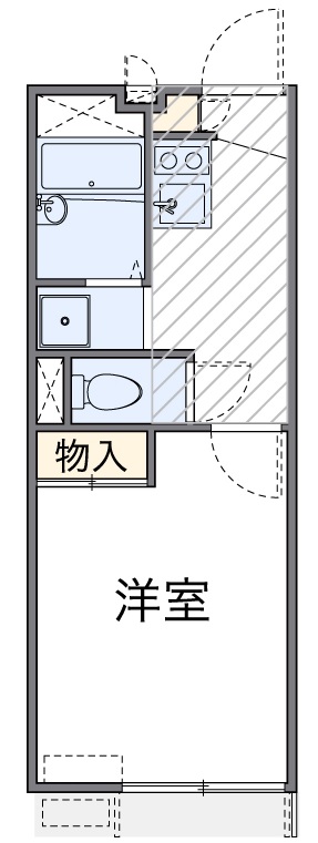 東京都葛飾区小菅３（アパート）の賃貸物件の間取り