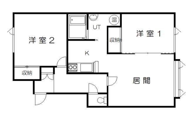 スカイフェリーチェIIの間取り