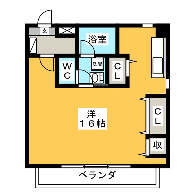 カーサフェリーチェの間取り