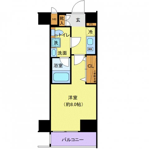 ディアレイシャス尾久駅前の間取り