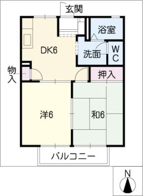 ラ・エスタシオンの間取り