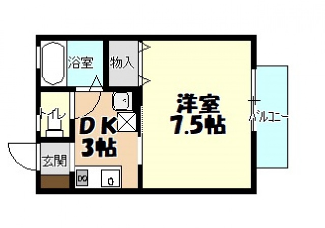 メゾンドシャンテの間取り