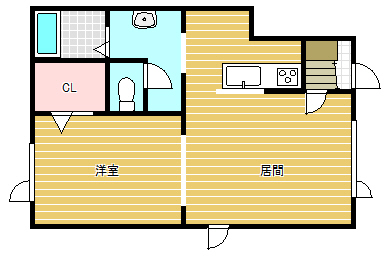 スウィートＡ・Iの間取り