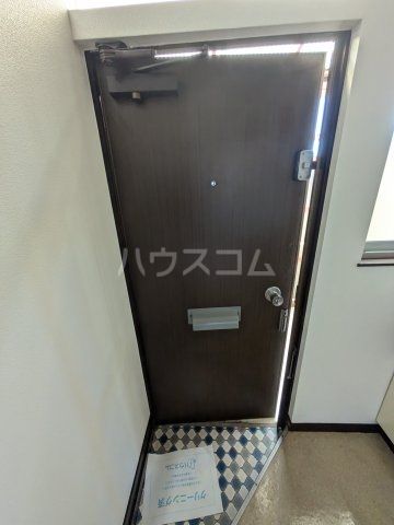 【大田区北馬込のアパートの玄関】