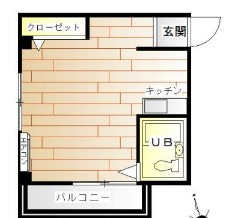 さいたま市岩槻区東岩槻のアパートの間取り