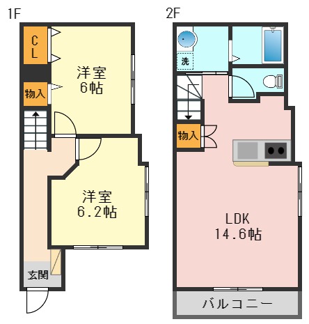 サンヴィータの間取り