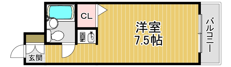 ライオンズマンション野田の間取り