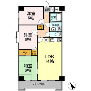 エルセリートオーテの間取り