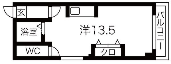 アーク住之江の間取り