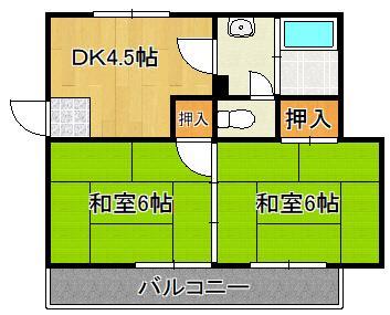 ＭＤＩマンション苅田駅前の間取り