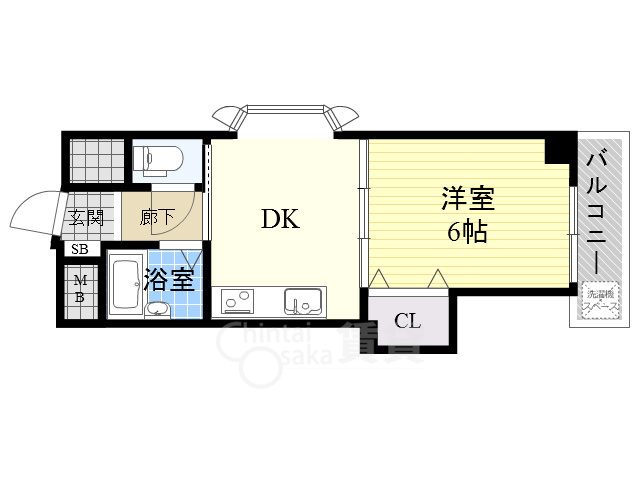 有馬パレス新大阪の間取り