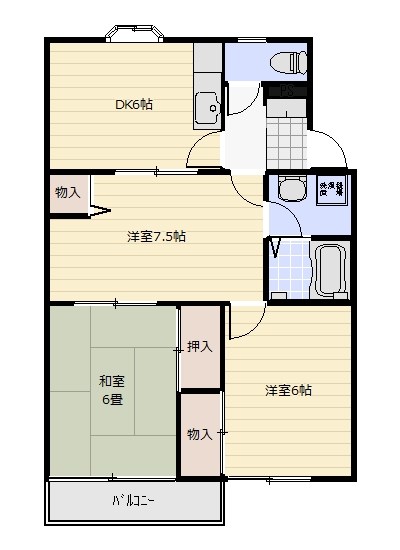 グリーンヒル時ヶ沢の間取り