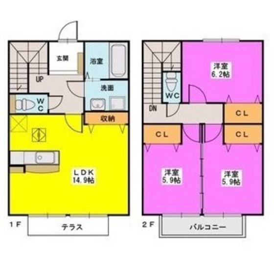 ロータスの間取り