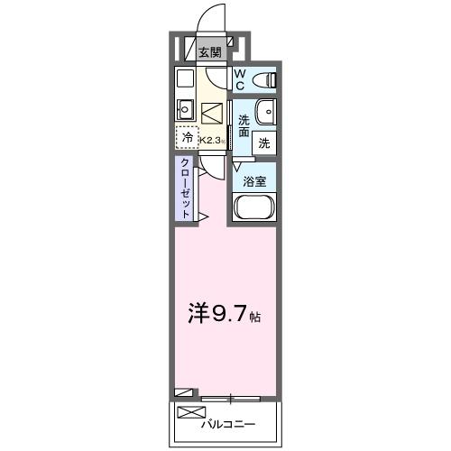 ヒカルサ堺市文珠橋通り１の間取り