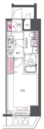 ＡＺＥＳＴ巣鴨の間取り