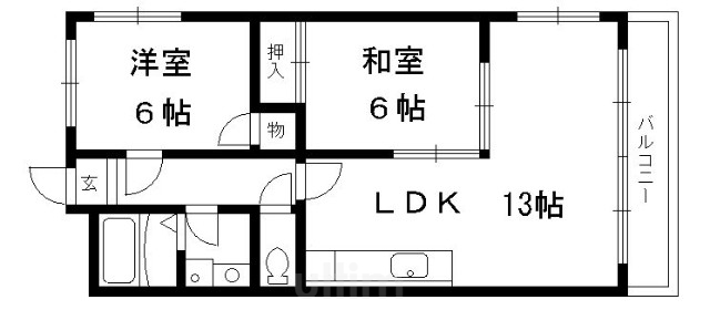 アメニティー91の間取り