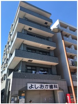 横浜市都筑区大丸のマンションの建物外観