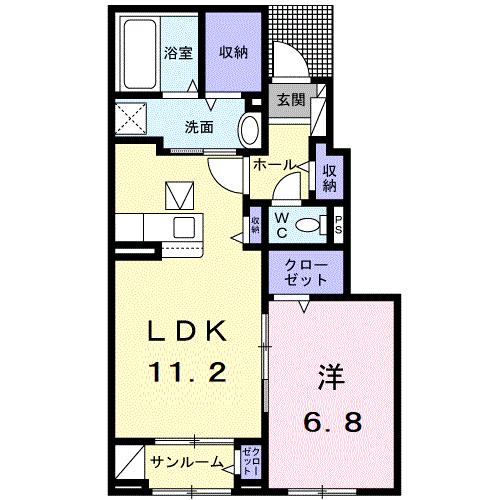 イリゼランサIの間取り