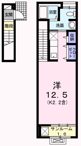 エクセルウィステリアBの間取り