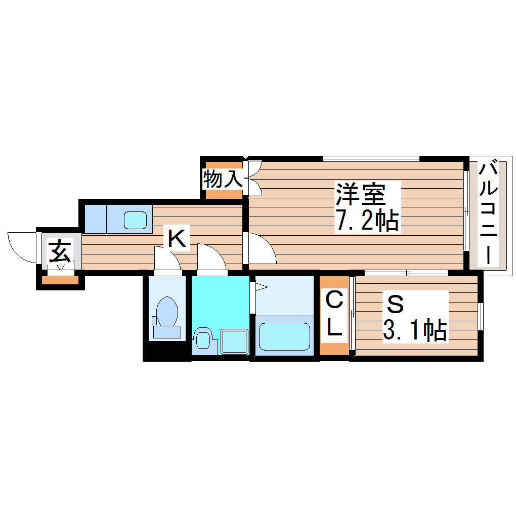 Top Range ARAIの間取り