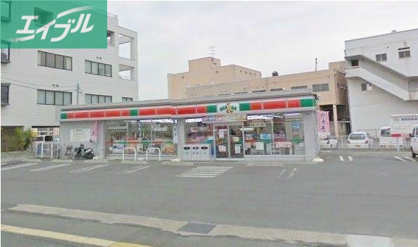コンビニ　サンクス岡山岡南町店（コンビニ）まで218m