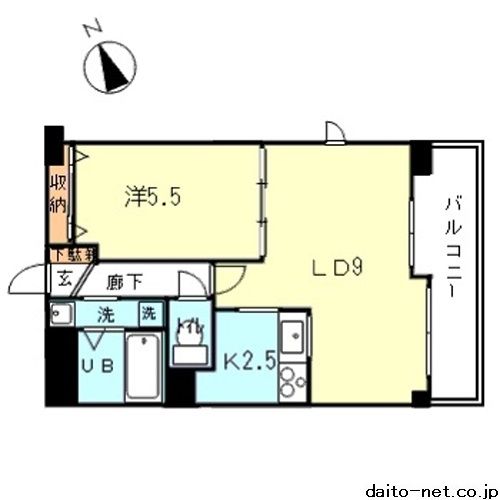 サンフォレストの間取り