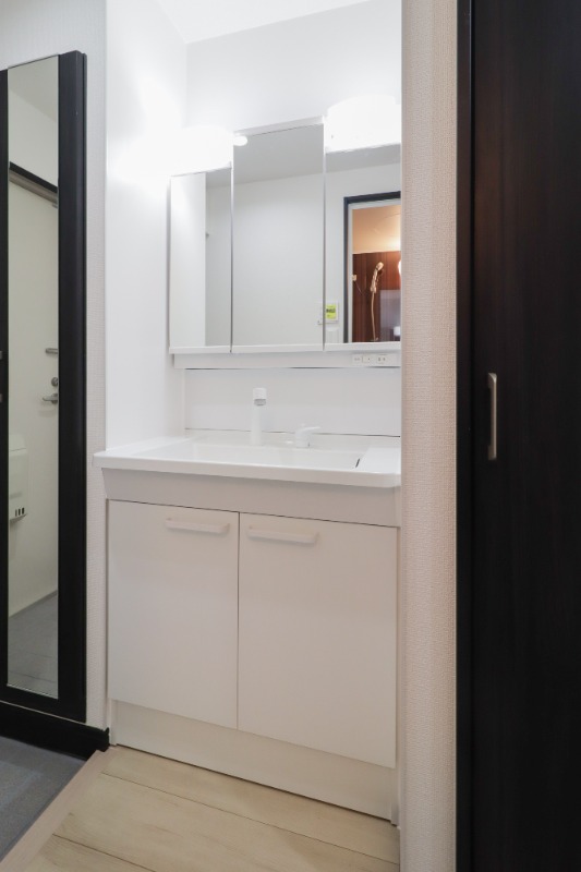 洗面設備　図面と現状に相違がある場合には現状を優先