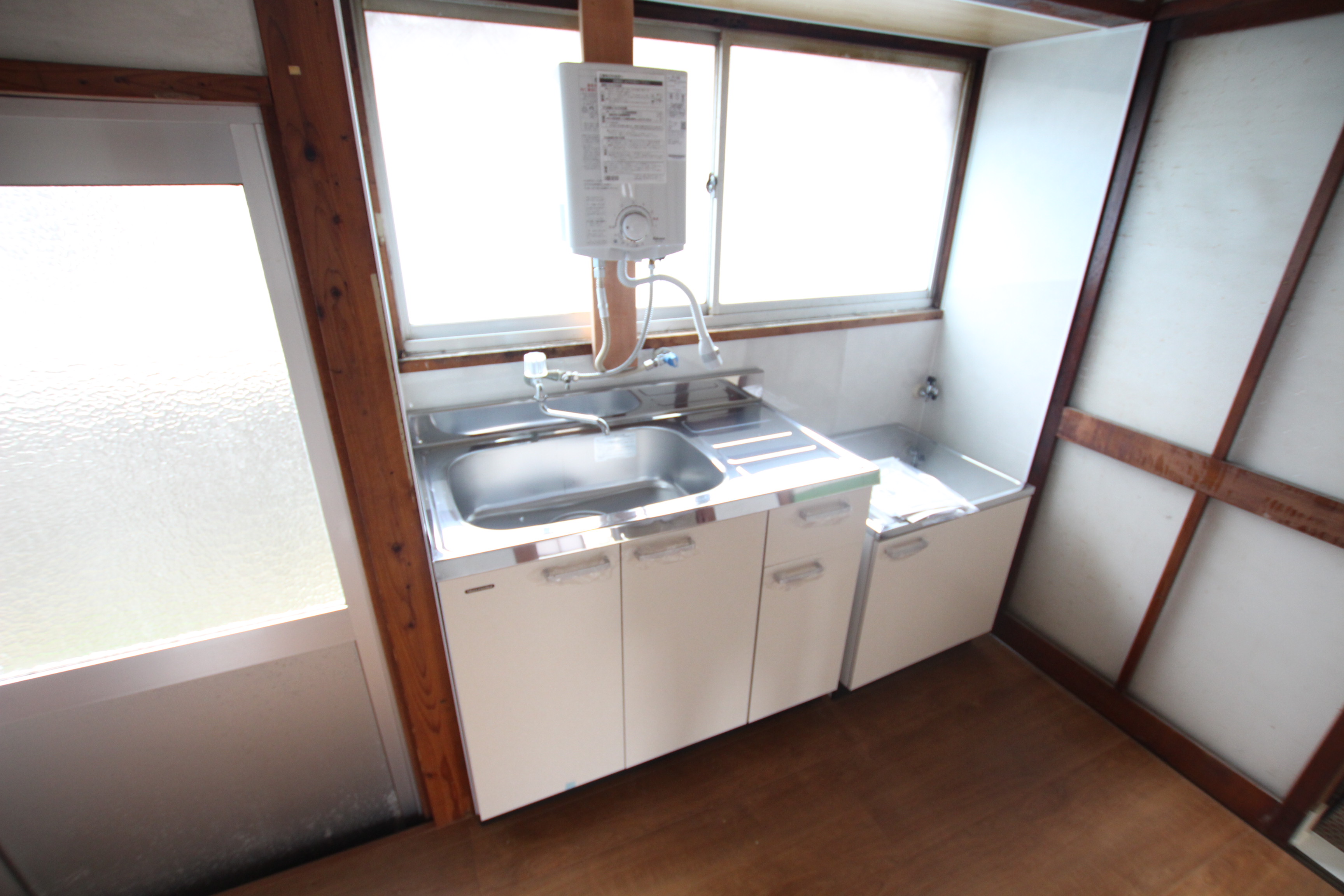 大みか町2丁目戸建貸家のキッチン写真