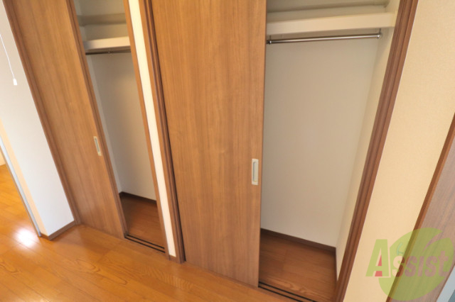 収納　たっぷり収納できるクローゼット！
