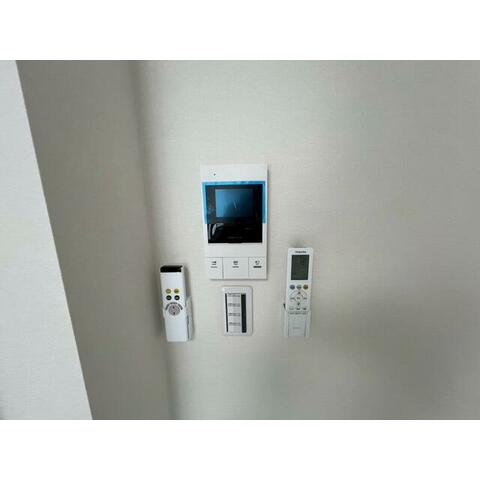 セキュリティ　モニタ付インターホンで急な来客も安心