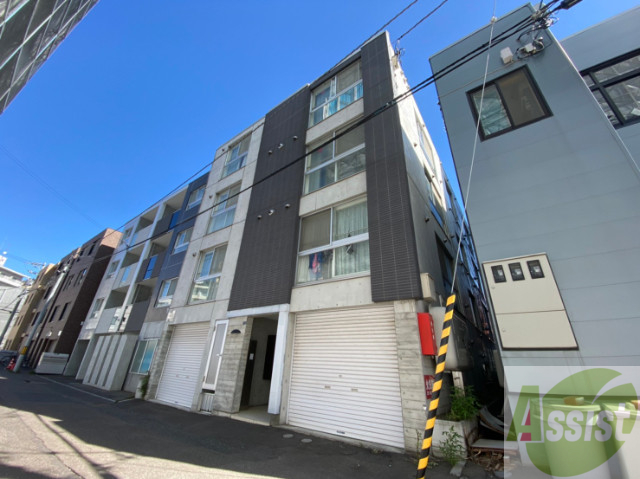 建物外観　札幌市中央区北六条西「ラフィネ北円山」