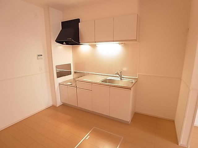 キッチン　キッチンはガスコンロ設置可