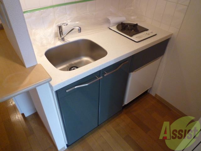 キッチン　人気のガスコンロ。