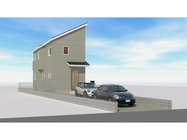 建物外観　完成予想図