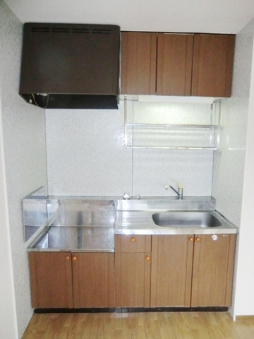 キッチン　ガスコンロ設置可能なキッチンです♪