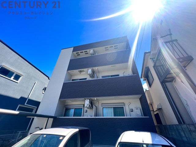 建物外観　オートロック付きで安心です！