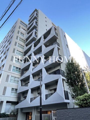 建物外観　山手線恵比寿駅から徒歩8分の賃貸マンション♪