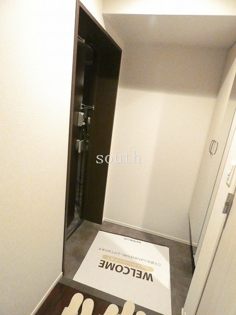 玄関　シューズＢＯＸ付きの玄関