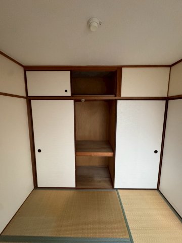 収納　たっぷりとした収納スペースです
