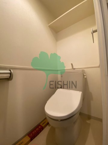 トイレ　清潔感のあるトイレです。