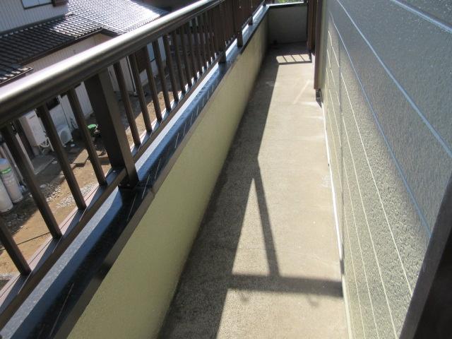 バルコニー　日当たり良好