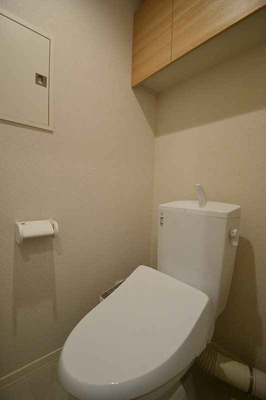 トイレ　温水洗浄機能付き便座設置済み☆※前回募集時参考写真