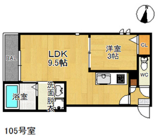 Grandtic KーONEの間取り写真