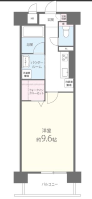 京橋イーストガーデンの間取り写真