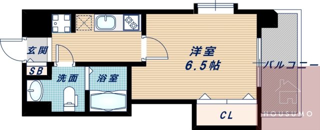 フレンシアノイエ東三国の間取り写真