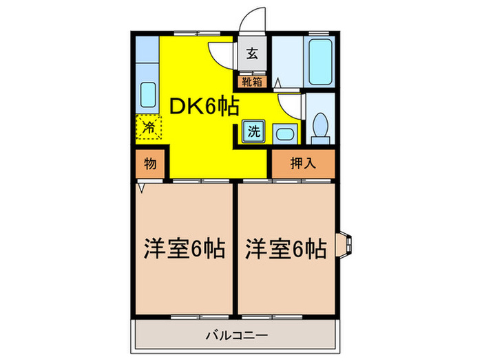 サニ-ハイムの間取り写真