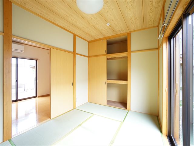 収納　和室の天袋付押入