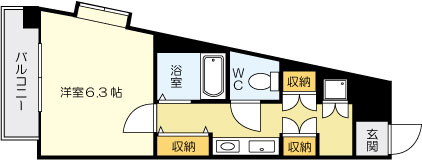 グレイス片野の間取り