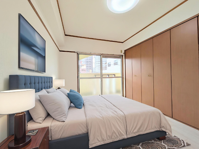 居室・リビング　※ＣＧ加工のため家具は現地になく、賃料に含まれません